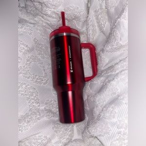 Starbucks x Stanley Holiday 2023 Collab (40oz) Red Tumbler Mug : Brand New!